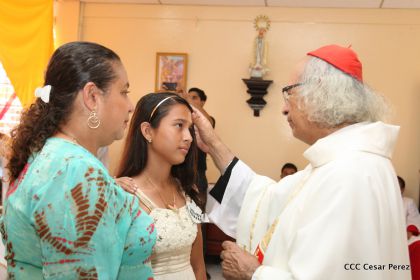 Celebran a Virgen de La Merced en Mateare
