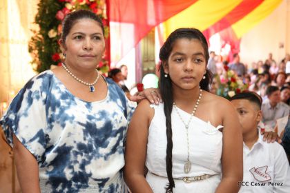 Celebran a Virgen de La Merced en Mateare