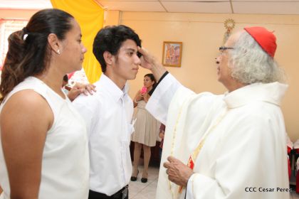 Celebran a Virgen de La Merced en Mateare
