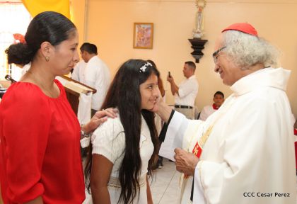 Celebran a Virgen de La Merced en Mateare