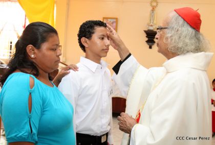Celebran a Virgen de La Merced en Mateare