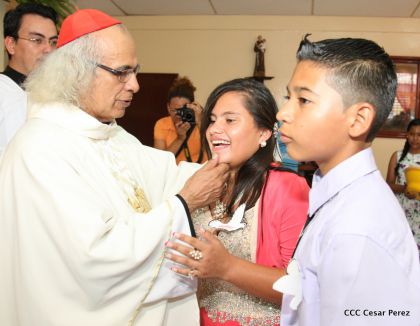 Celebran a Virgen de La Merced en Mateare