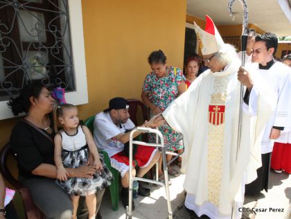 Celebran a Virgen de La Merced en Mateare