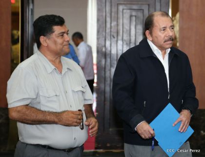 Presidente Daniel se reúne con el PARLACEN