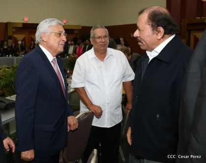 Presidente Daniel se reúne con el PARLACEN