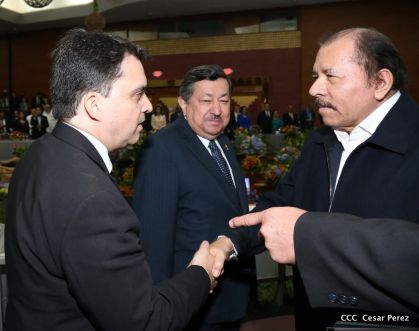 Presidente Daniel se reúne con el PARLACEN