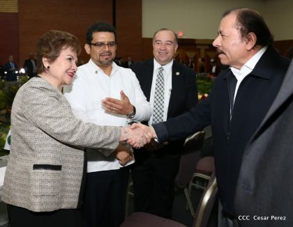 Presidente Daniel se reúne con el PARLACEN