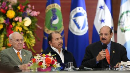 Presidente Daniel se reúne con el PARLACEN