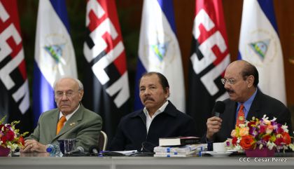 Presidente Daniel se reúne con el PARLACEN