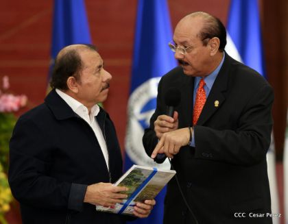 Presidente Daniel se reúne con el PARLACEN