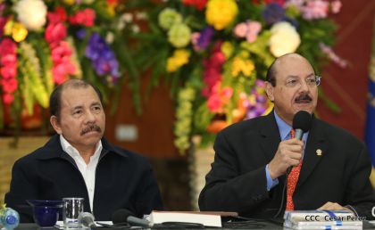 Presidente Daniel se reúne con el PARLACEN