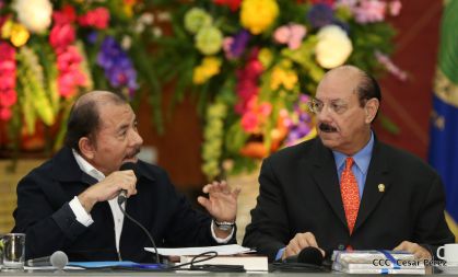 Presidente Daniel se reúne con el PARLACEN