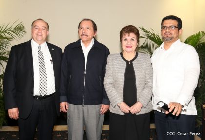 Presidente Daniel se reúne con el PARLACEN