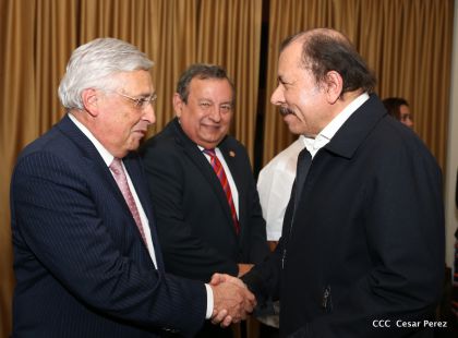 Presidente Daniel se reúne con el PARLACEN