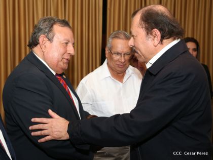 Presidente Daniel se reúne con el PARLACEN