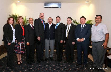 Presidente Daniel se reúne con el PARLACEN