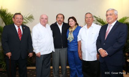 Presidente Daniel se reúne con el PARLACEN