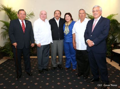 Presidente Daniel se reúne con el PARLACEN