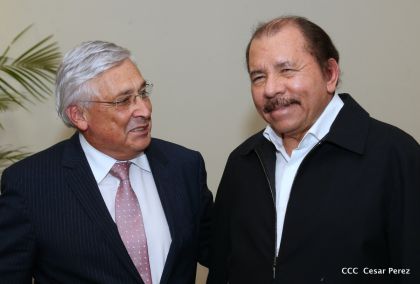 Presidente Daniel se reúne con el PARLACEN