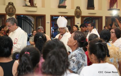 Misa del Cardenal Leopoldo Brenes en honor a San Francisco de Asís