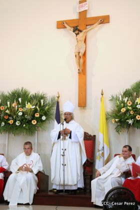Misa del Cardenal Leopoldo Brenes en honor a San Francisco de Asís