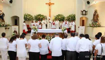 Misa del Cardenal Leopoldo Brenes en honor a San Francisco de Asís
