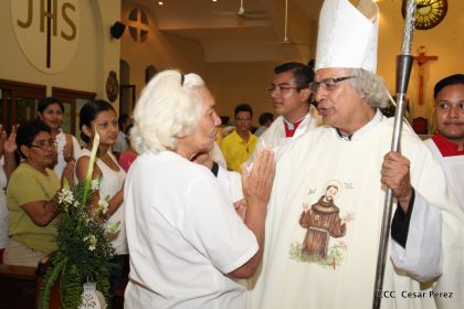 Misa del Cardenal Leopoldo Brenes en honor a San Francisco de Asís