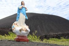Procesión a Cerro Negro por 66 años de Gritería Chiquita
