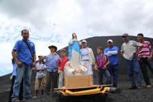 Procesión a Cerro Negro por 66 años de Gritería Chiquita