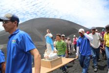Procesión a Cerro Negro por 66 años de Gritería Chiquita