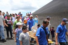Procesión a Cerro Negro por 66 años de Gritería Chiquita