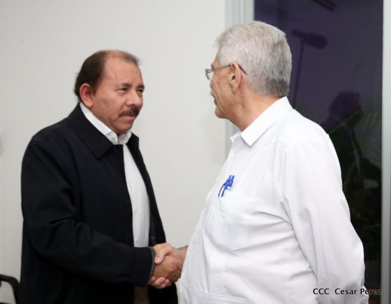 Comandante Daniel se reúne con presidentes de Cámaras de Comercio de Centroamérica