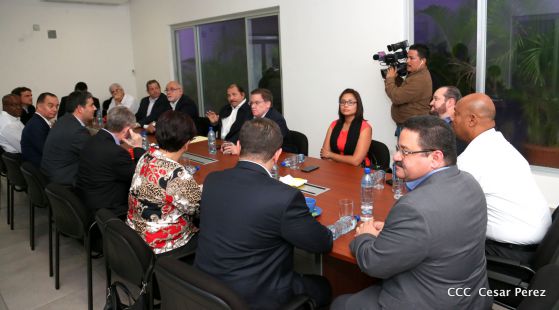 Comandante Daniel se reúne con presidentes de Cámaras de Comercio de Centroamérica