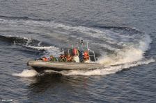 Daniel y Rosario despiden a tripulación de Buque Ruso "Moskva"