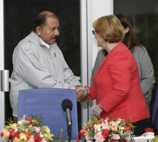 Presidente Daniel se reúne con Ministra de Salud de la Federación de Rusia y con Directora de la OPS