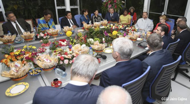 Presidente Daniel se reúne con Ministra de Salud de la Federación de Rusia y con Directora de la OPS