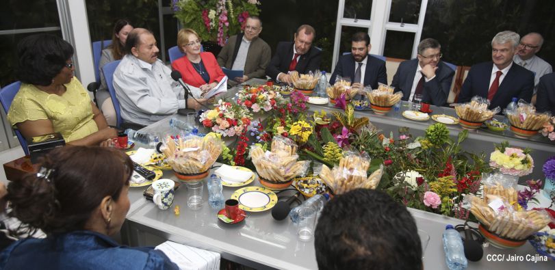 Presidente Daniel se reúne con Ministra de Salud de la Federación de Rusia y con Directora de la OPS