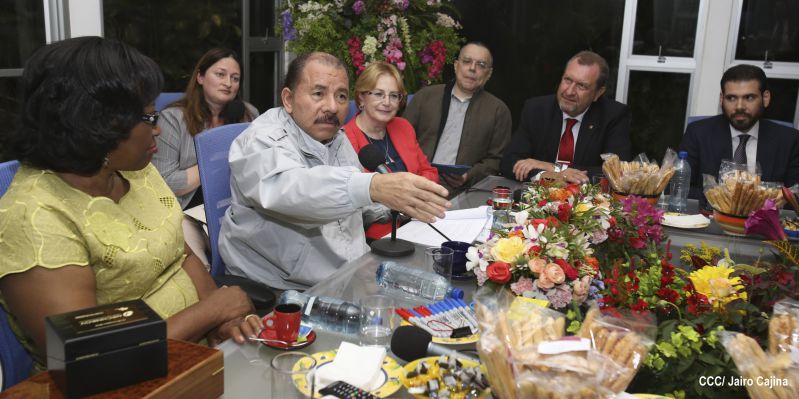 Presidente Daniel se reúne con Ministra de Salud de la Federación de Rusia y con Directora de la OPS