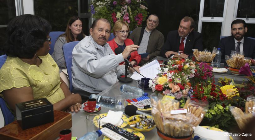 Presidente Daniel se reúne con Ministra de Salud de la Federación de Rusia y con Directora de la OPS