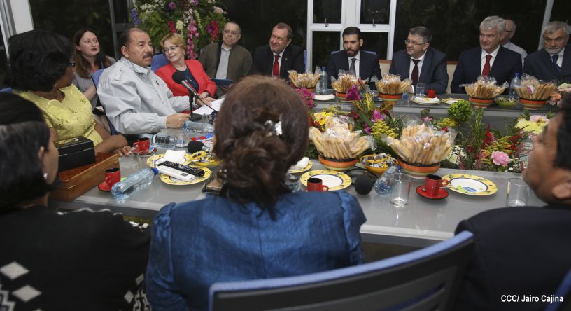 Presidente Daniel se reúne con Ministra de Salud de la Federación de Rusia y con Directora de la OPS