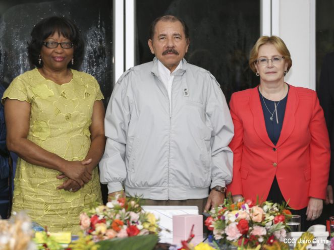 Presidente Daniel se reúne con Ministra de Salud de la Federación de Rusia y con Directora de la OPS