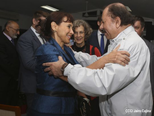 Presidente Daniel se reúne con Ministra de Salud de la Federación de Rusia y con Directora de la OPS