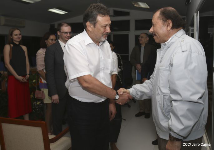 Presidente Daniel se reúne con Ministra de Salud de la Federación de Rusia y con Directora de la OPS