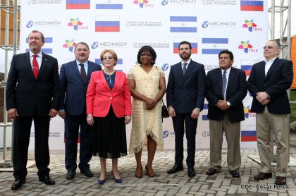 Inauguración Planta Biotecnología "Mechnikov" en Nicaragua