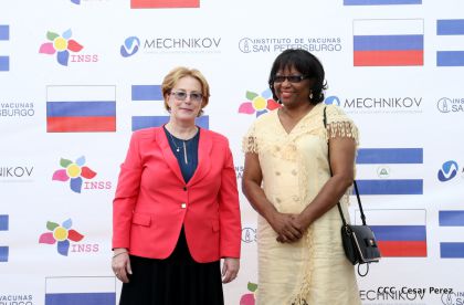 Inauguración Planta Biotecnología "Mechnikov" en Nicaragua