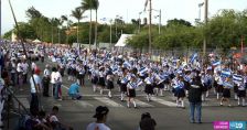 Desfiles escolares en Avenida Bolívar
