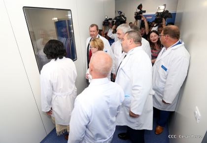 Inauguración Planta Biotecnología "Mechnikov" en Nicaragua