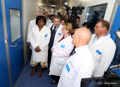 Inauguración Planta Biotecnología "Mechnikov" en Nicaragua