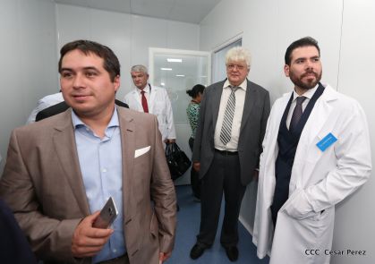 Inauguración Planta Biotecnología "Mechnikov" en Nicaragua