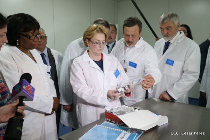 Inauguración Planta Biotecnología "Mechnikov" en Nicaragua